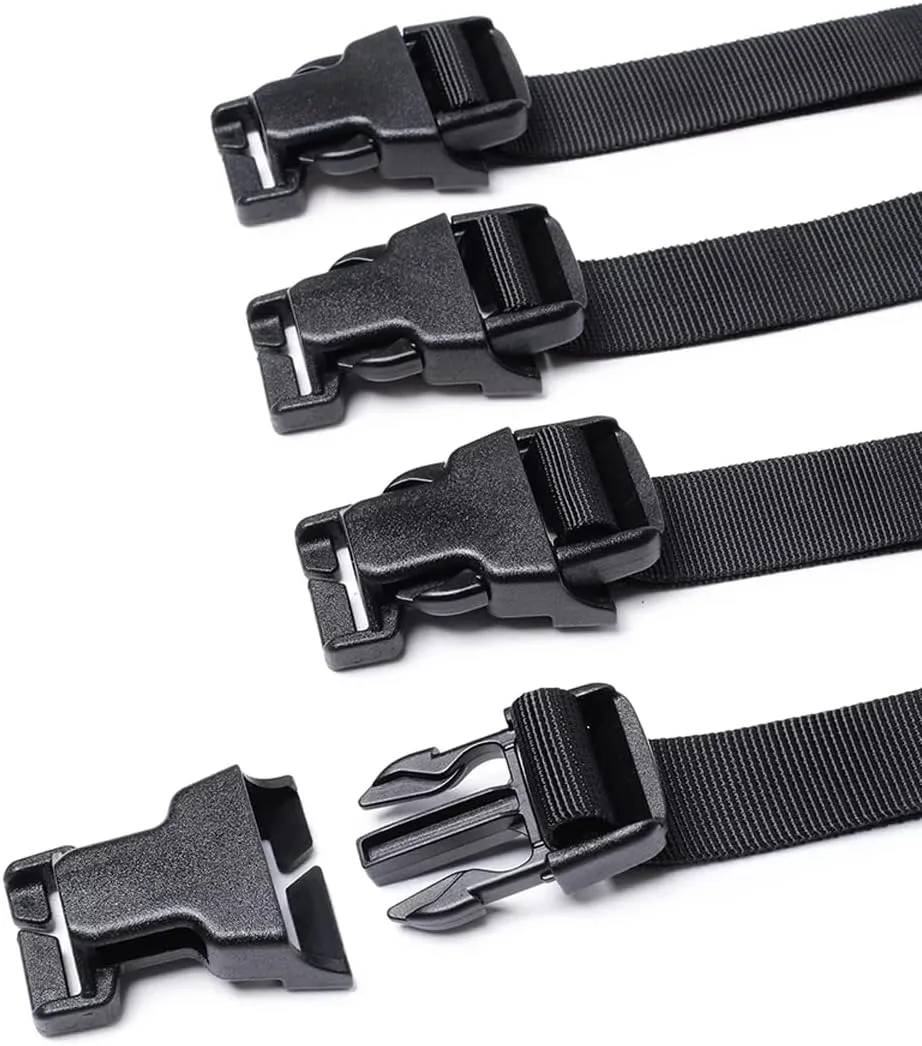 AZB 6 Pcs Tactical Rush Tier System Molle Backpack Straps Accessories