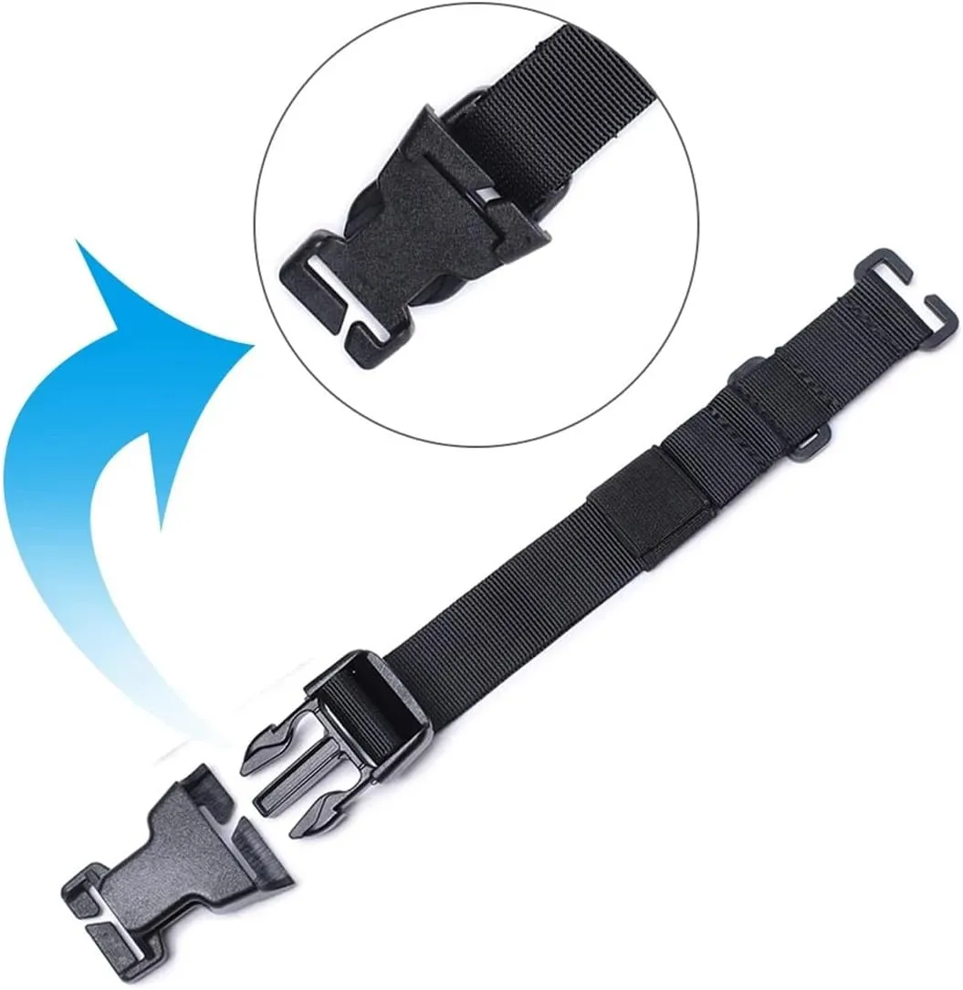 AZB 6 Pcs Tactical Rush Tier System Molle Backpack Straps Accessories