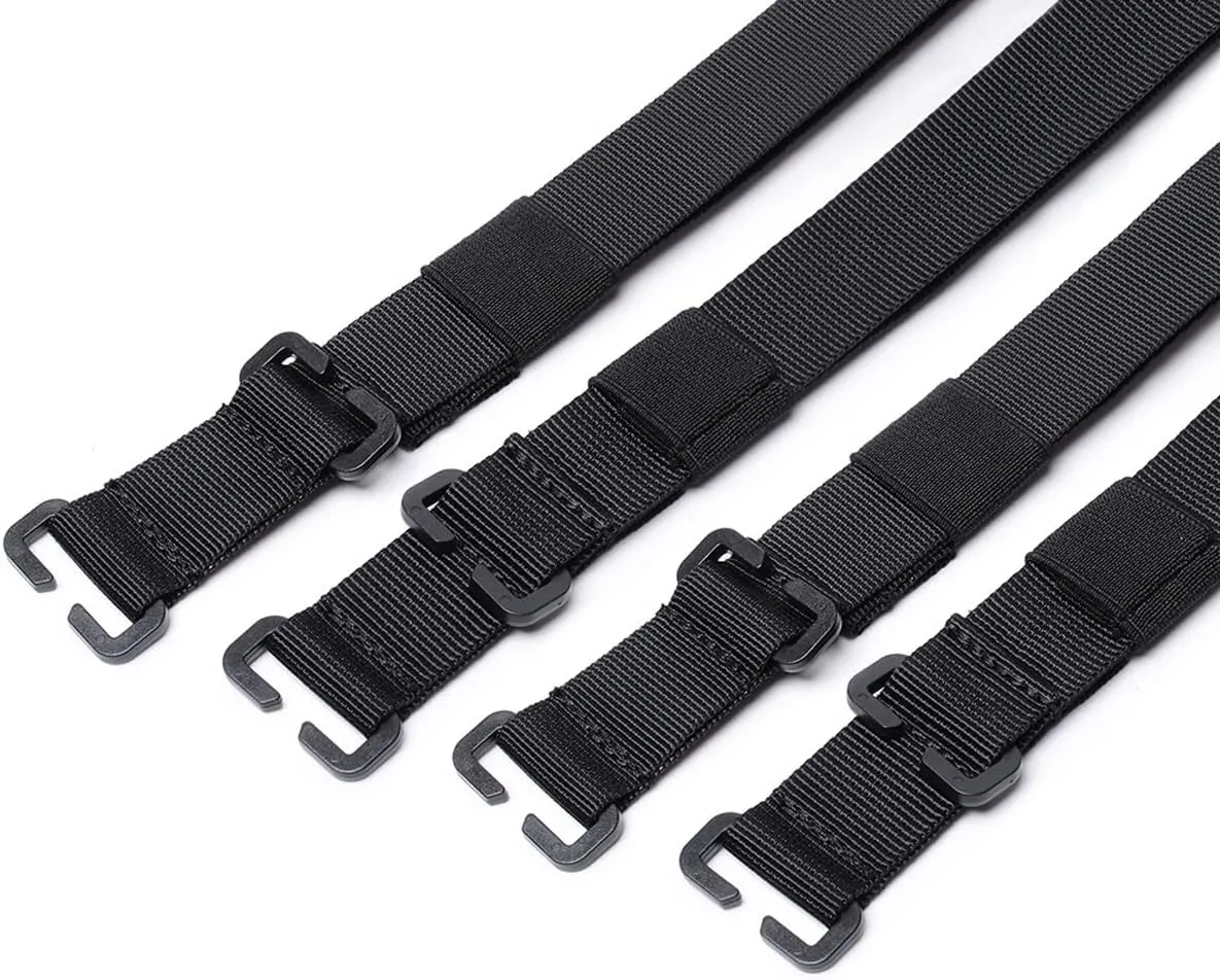 AZB 6 Pcs Tactical Rush Tier System Molle Backpack Straps Accessories