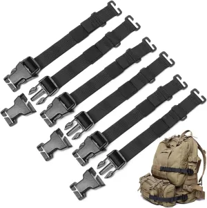 AZB 6 Pcs Tactical Rush Tier System Molle Backpack Straps Accessories