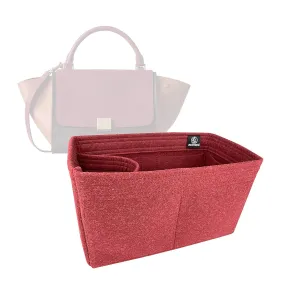 Bag Organizer for Celine Trapeze Small - Premium Felt (Handmade/20 Colors)