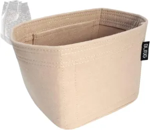 Bag Organizer for Goyard Go Petit Flot Bag Shaper Purse Insert (D/GREY)