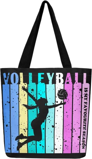 Basketball Canvas Tote Bag Basketball Game Canvas Bag for Basketball Players