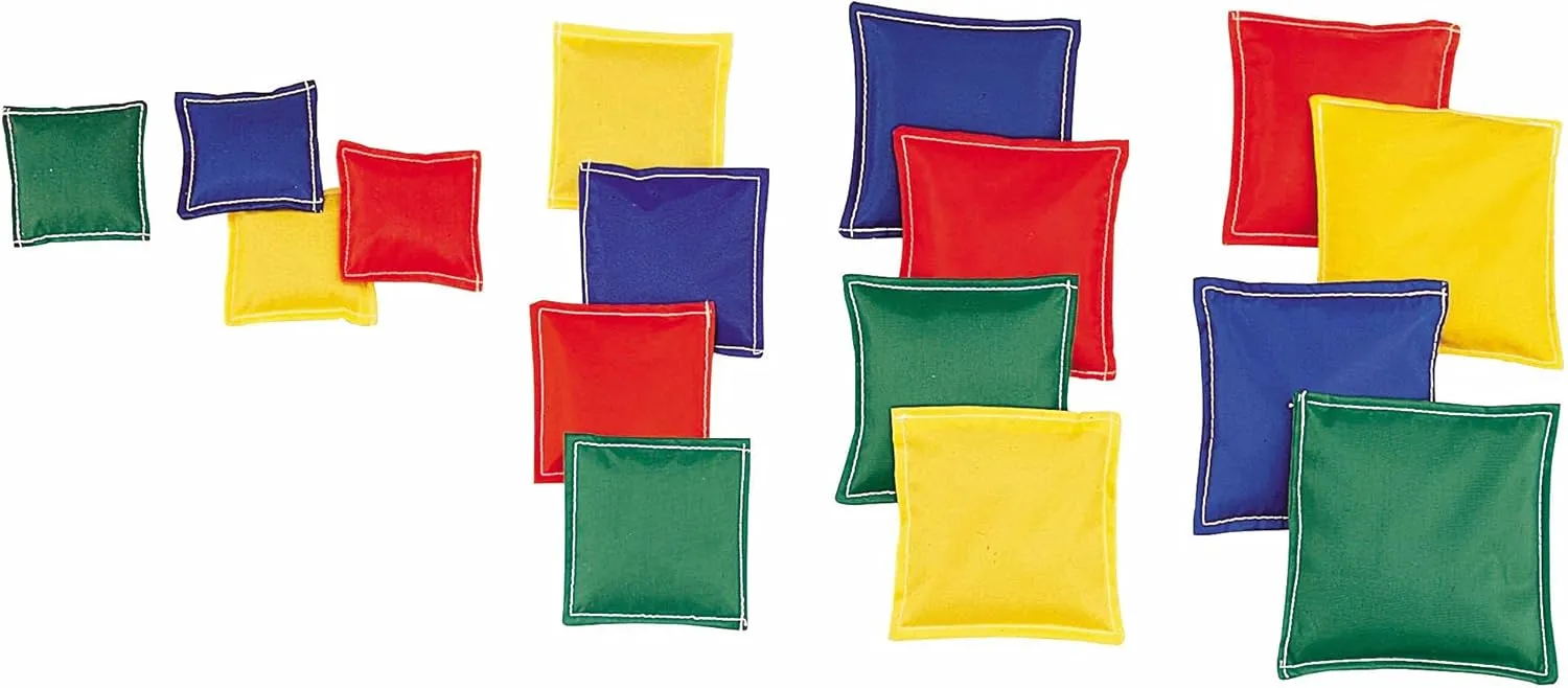 Bean Bags, 4" x 4", Set of 12