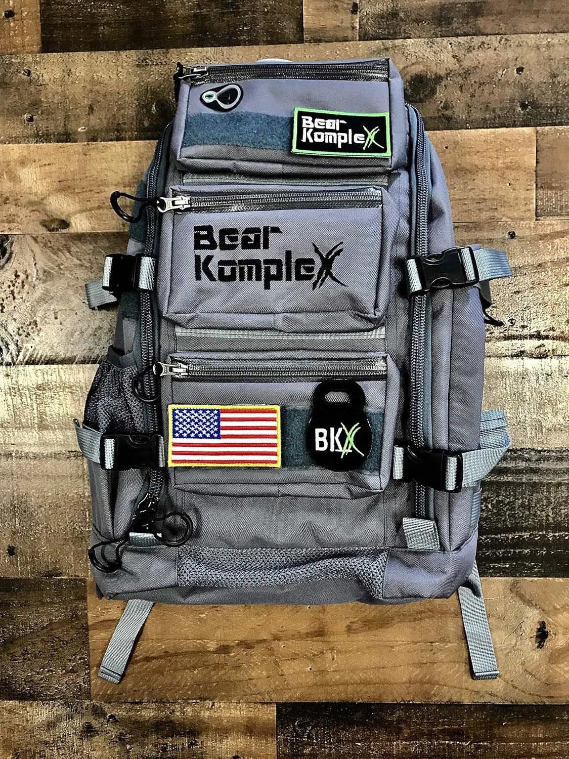 Bear KompleX Military Grade Tactical Backpack,1000 Denier Nylon, Water Repellent Coating, Multiple Storage Pockets, 50 L