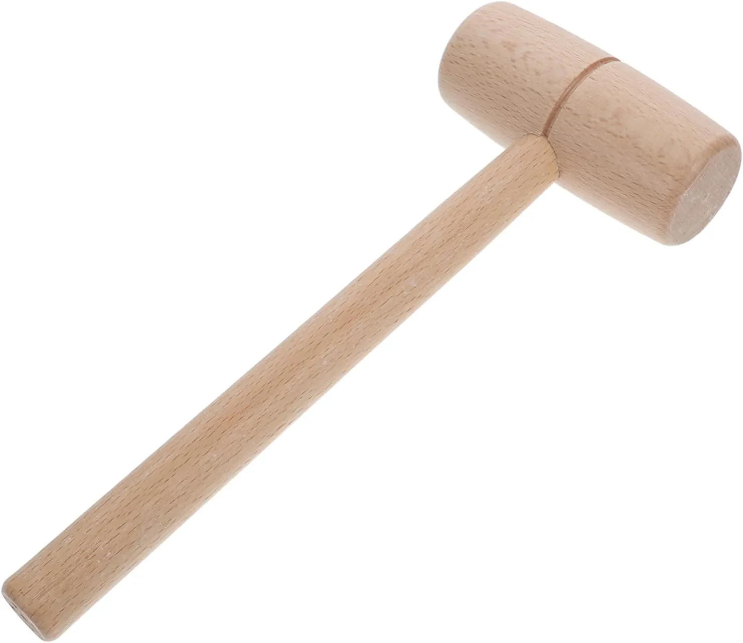 Beechwood Carving Mallet Precision Crafted Protective Rounded Head Versatile for Woodworking Diy