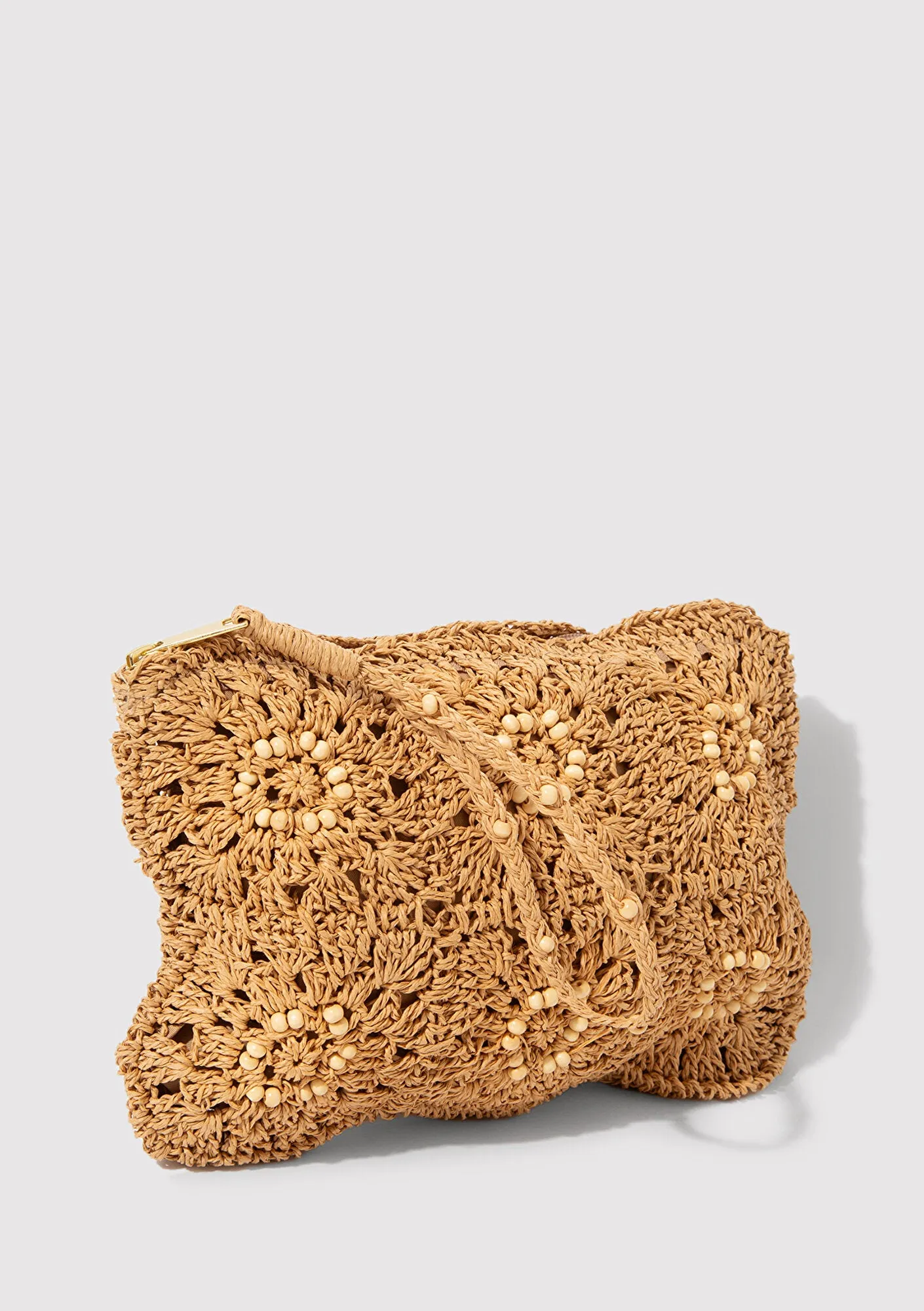 Beige Handbag