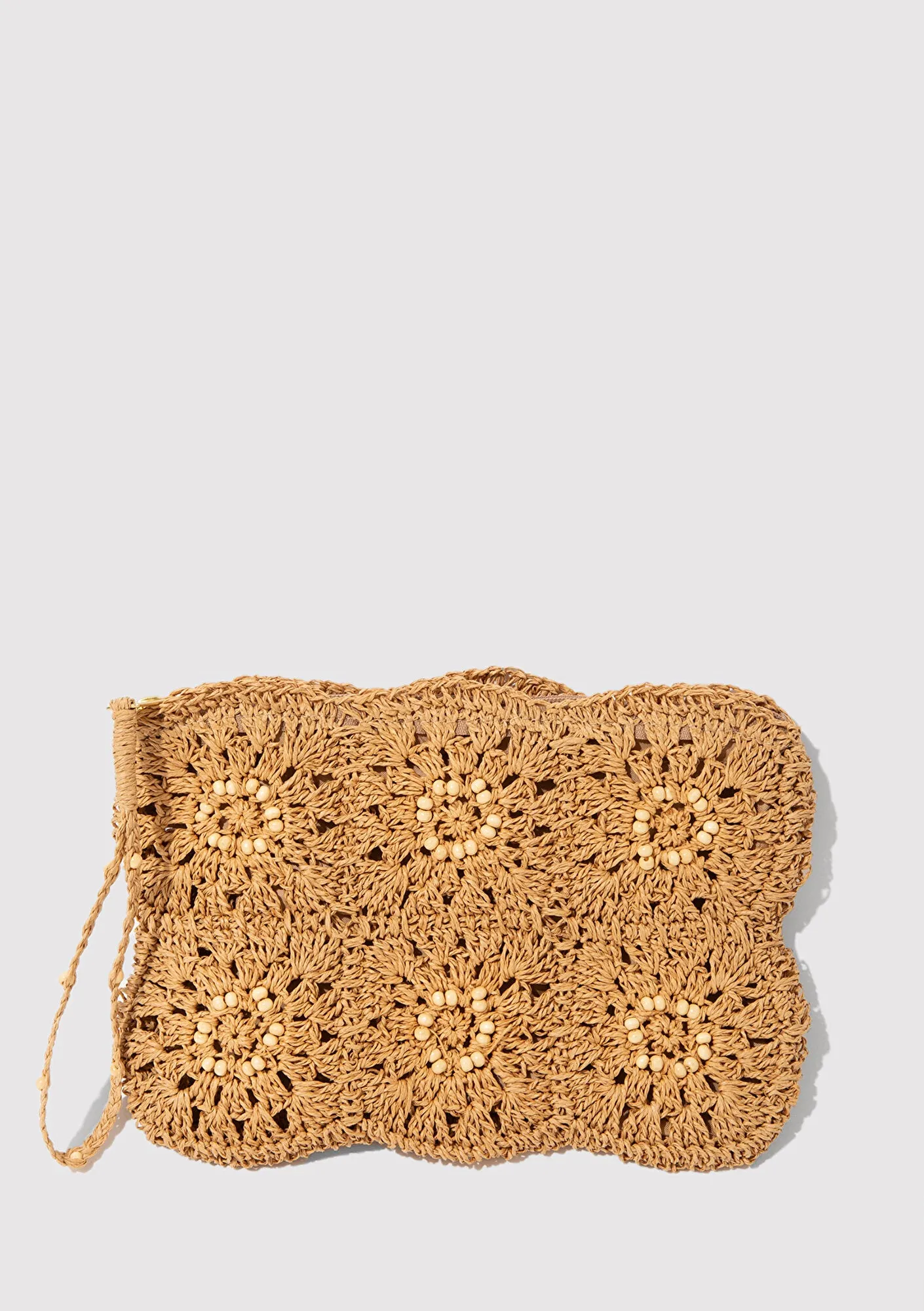 Beige Handbag