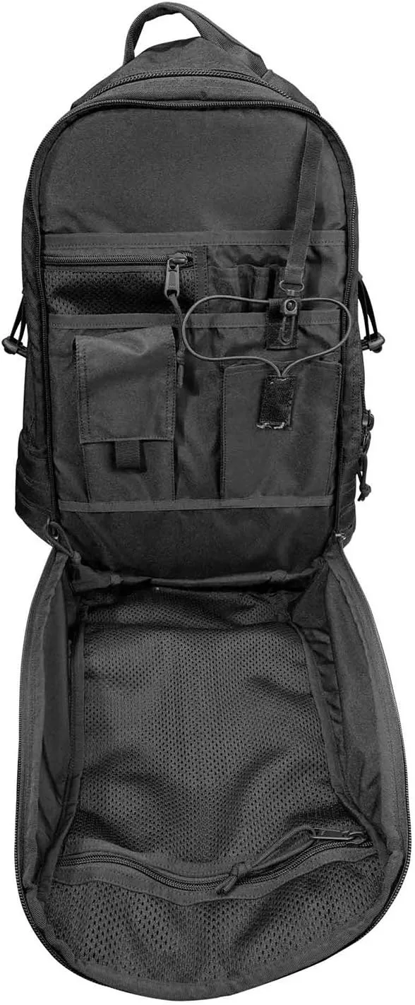 Beretta 29L Tactical High-Performance Medium-Sized Easy-Access DWR Backpack, Black, Large