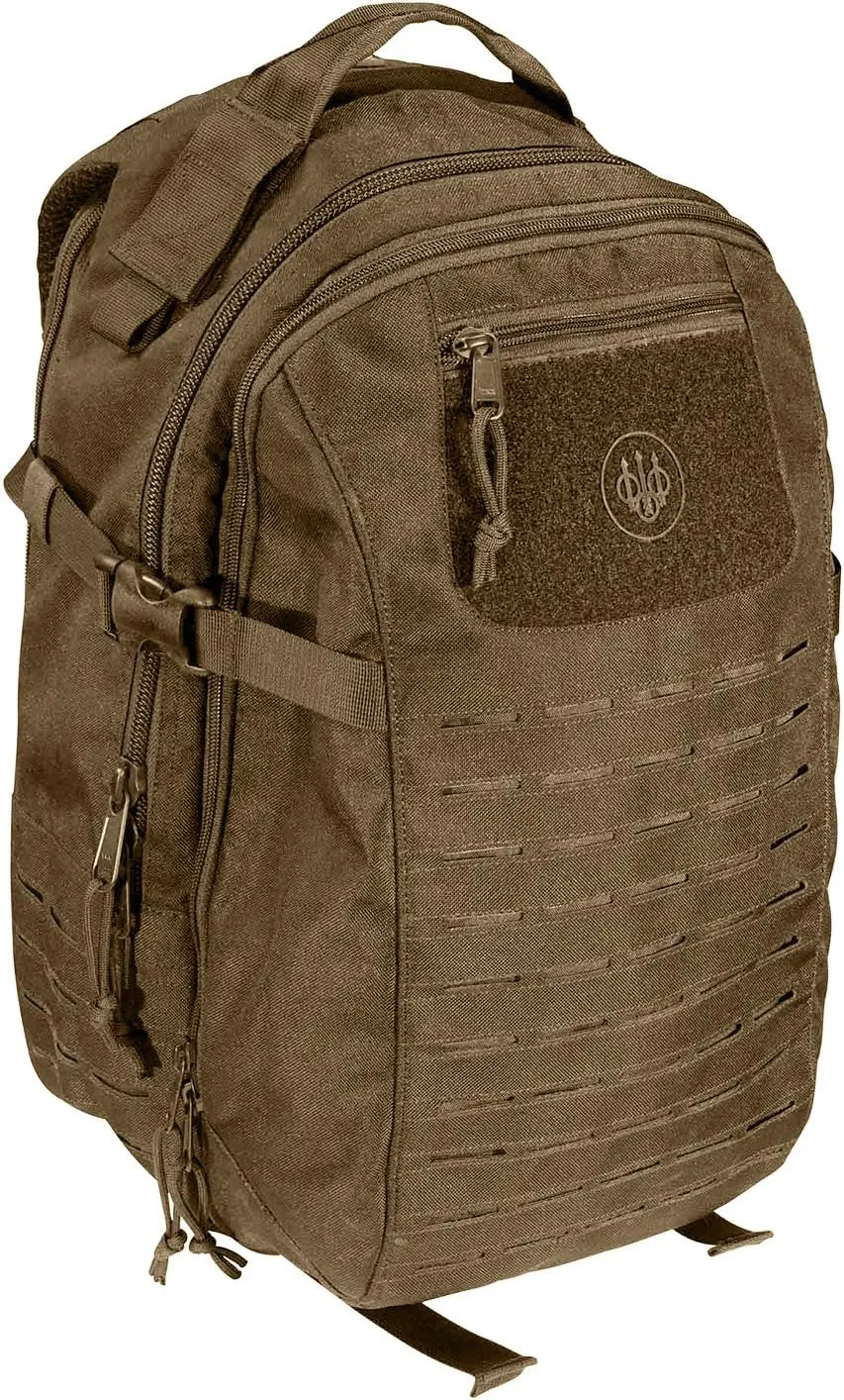Beretta 29L Tactical High-Performance Medium-Sized Easy-Access DWR Backpack, Brown, Large