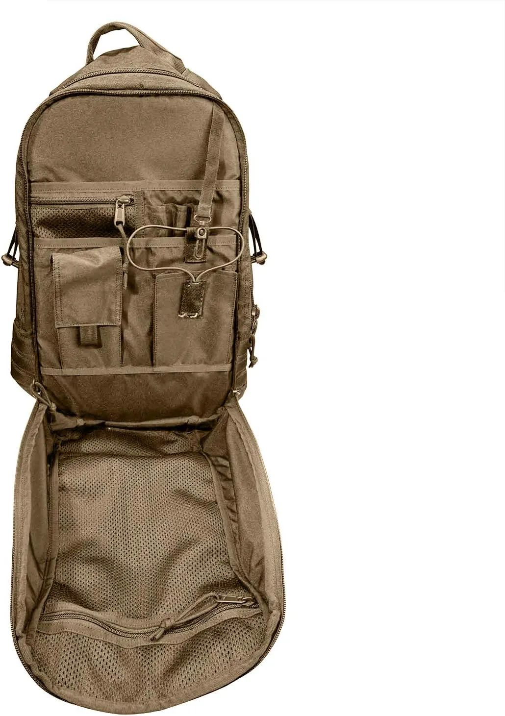 Beretta 29L Tactical High-Performance Medium-Sized Easy-Access DWR Backpack, Brown, Large