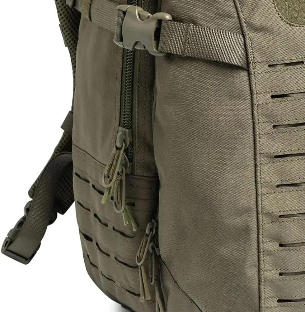 Beretta 29L Tactical High-Performance Medium-Sized Easy-Access DWR Backpack, Green Stone, Large