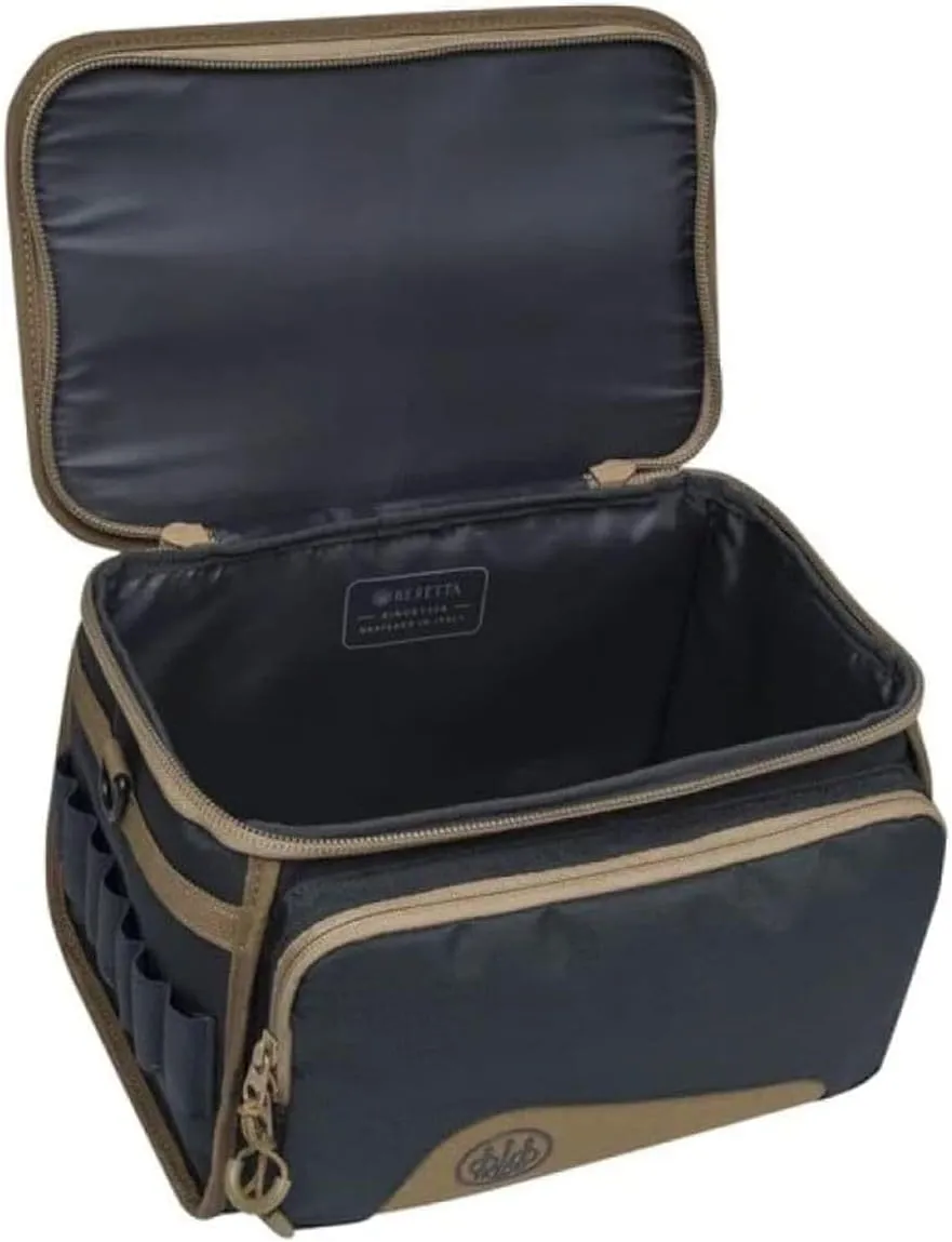 Beretta Gamekeeper EVO Durable Lightweight Functional Outdoor Hunting Shooting Tactical Zippered Cartridge Bag 150 with Adjustable Shoulder Strap | Capacity of 6 Boxes x 25 Cartridges