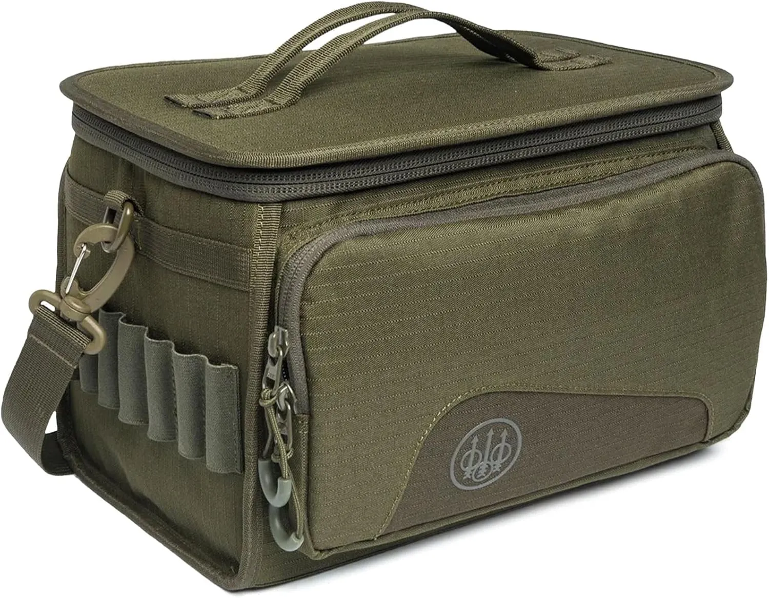 Beretta Gamekeeper EVO Durable Lightweight Functional Outdoor Hunting Shooting Tactical Zippered Cartridge Bag 150 with Adjustable Shoulder Strap | Capacity of 6 Boxes x 25 Cartridges