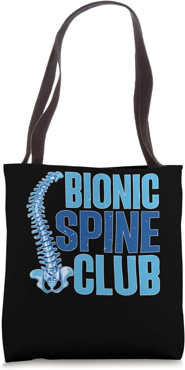 Bionic Spine Club Advanced Medical Surgery Tote Bag