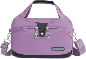 Blaciokamith Tote Bag, Soft Side Lightweight Underseat Tote Bag, Waterproof Oxford Cloth Shoulder, for Daily Traveling