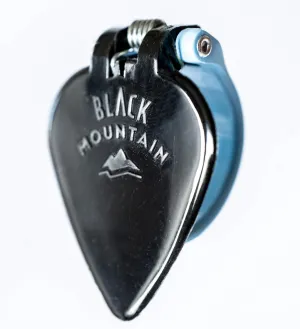 Black Mountain Light Gauge Thumb Picks for Acoustic Guitar, Electric Guitar, Ukulele, Banjo, and More - Spring Loaded Universal Fit for Medium to XL Thumbs - Premium Finger Picks