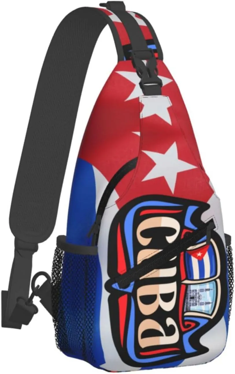Bow Hunting American Flag Archery Bowhunter Camouflage Sling Bag Chest Bags Crossbody Bag Travel Shoulder Backpack