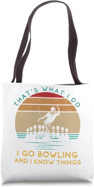 bowling insights garb Tote Bag