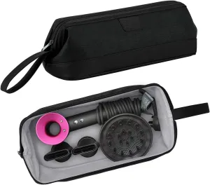 BUBM Travel Case Compatible with Dyson Airwrap & Curling Iron, Portable Hair Dryer Carrying Bag Waterproof Storage for Dyson Supersonic Styler Attachments Protection