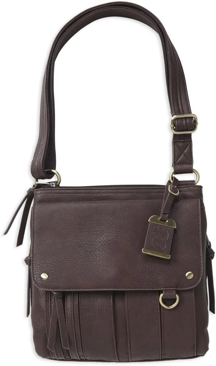 Bulldog Cases Medium Crossbody Concealed Carry Purse