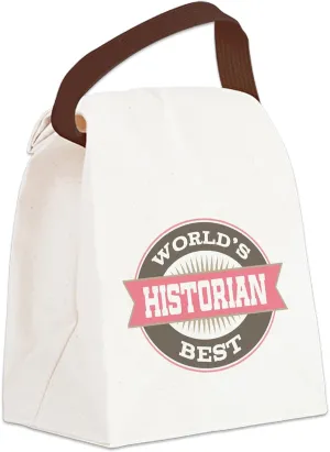 CafePress Historian Gift Canvas Lunch Bag with Strap Handle