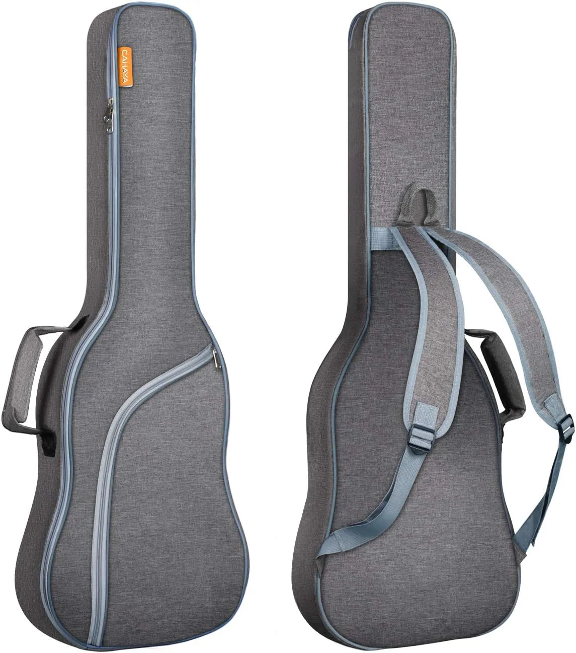 CAHAYA Electric Guitar Bag Padded Electric Guitar Gig Bag Case 0.35in Padding Dual Adjustable Shoulder Strap Electric Guitar Case CY0175