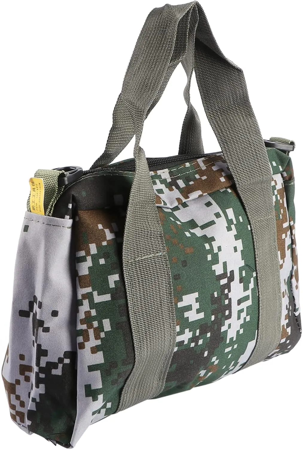Camo Kit Waterproof Heavy Duty Storage Tool Bag Zipper for Outdoor and Camping Activities