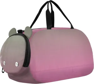 Camouflage Green Hot Pink Gradient Duffle Bags for Traveling Tote Weekender Overnight Duffle Bag for Kids Boys Carry on Duffel Bag