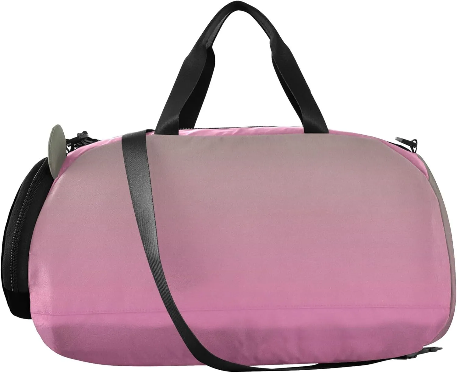 Camouflage Green Hot Pink Gradient Duffle Bags for Traveling Tote Weekender Overnight Duffle Bag for Kids Boys Carry on Duffel Bag
