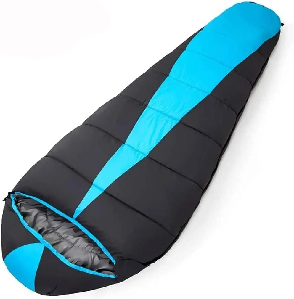 Camping Sleeping Bags Cold Protection Warm Camping Sleeping Bag Outdoor Water Repellent Double Thick Office Travel Adult Sleeping Bag Survival Equipment