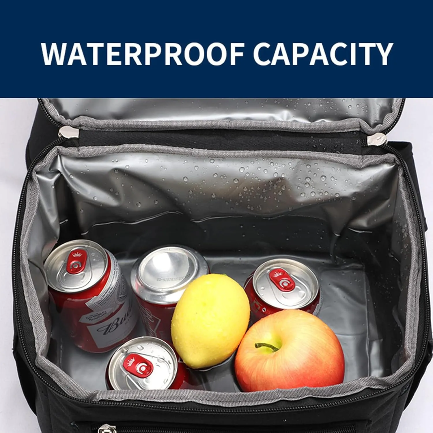 Car Camping Coolers for Ford Escort/Fiesta/Focus/Kuga/Mondeo/Mustang, Waterproof Portable Cooler, Leak Proof Picnic Insulated Bag, Ultra-Light Premium Ice Chest Box,F-Rainforest Camouflage
