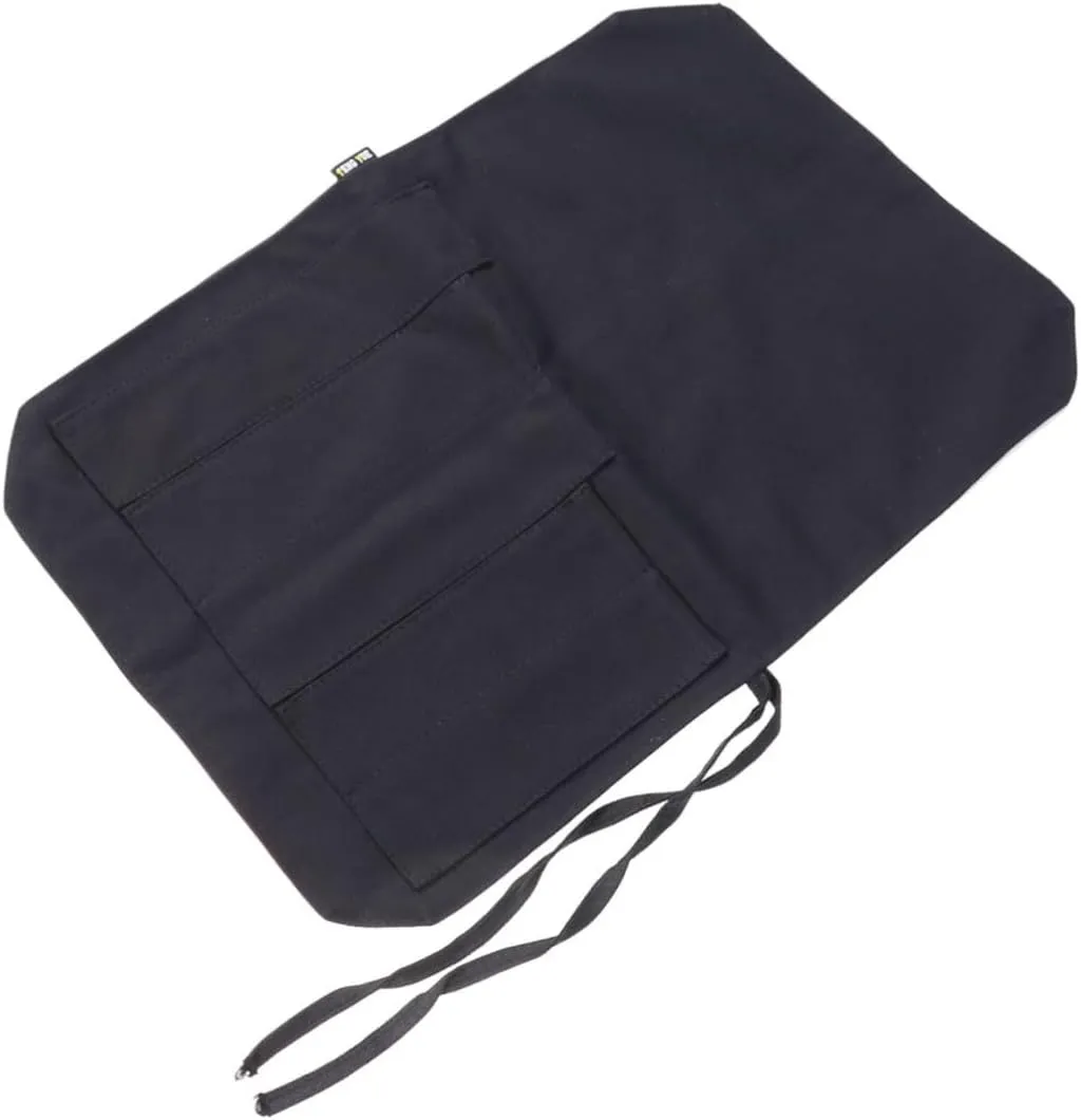 Case Carrier for Chef Canvas Roll Bag 5 Knife Storage Case Puncture Resistant Travel Chef Utensil Bag