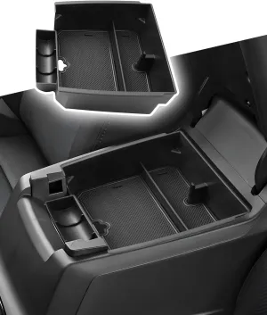 CDEFG Center Console Organizer Tray for Chevrolet Colorado 2023 2024 2025, GMC Canyon 2023 2024 2025, Armrest Storage Box Insert Arm Rest Organizer
