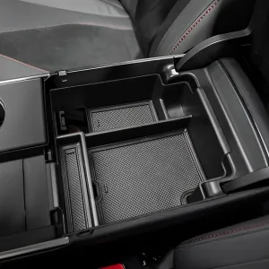 Center Console Organizer Compatible with Acura TLX 2021-2025 Interior Accessories Middle Console Insert Tray Armrest Storage Box, Black
