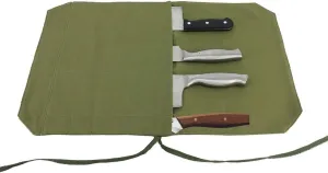 Chef's Knife Roll Bag,Portable Travel Chef Knife Case Carrier Storage Bag with 4 Slots Best Gift for Pro Chef or Culinary Enthusiasts Men Women