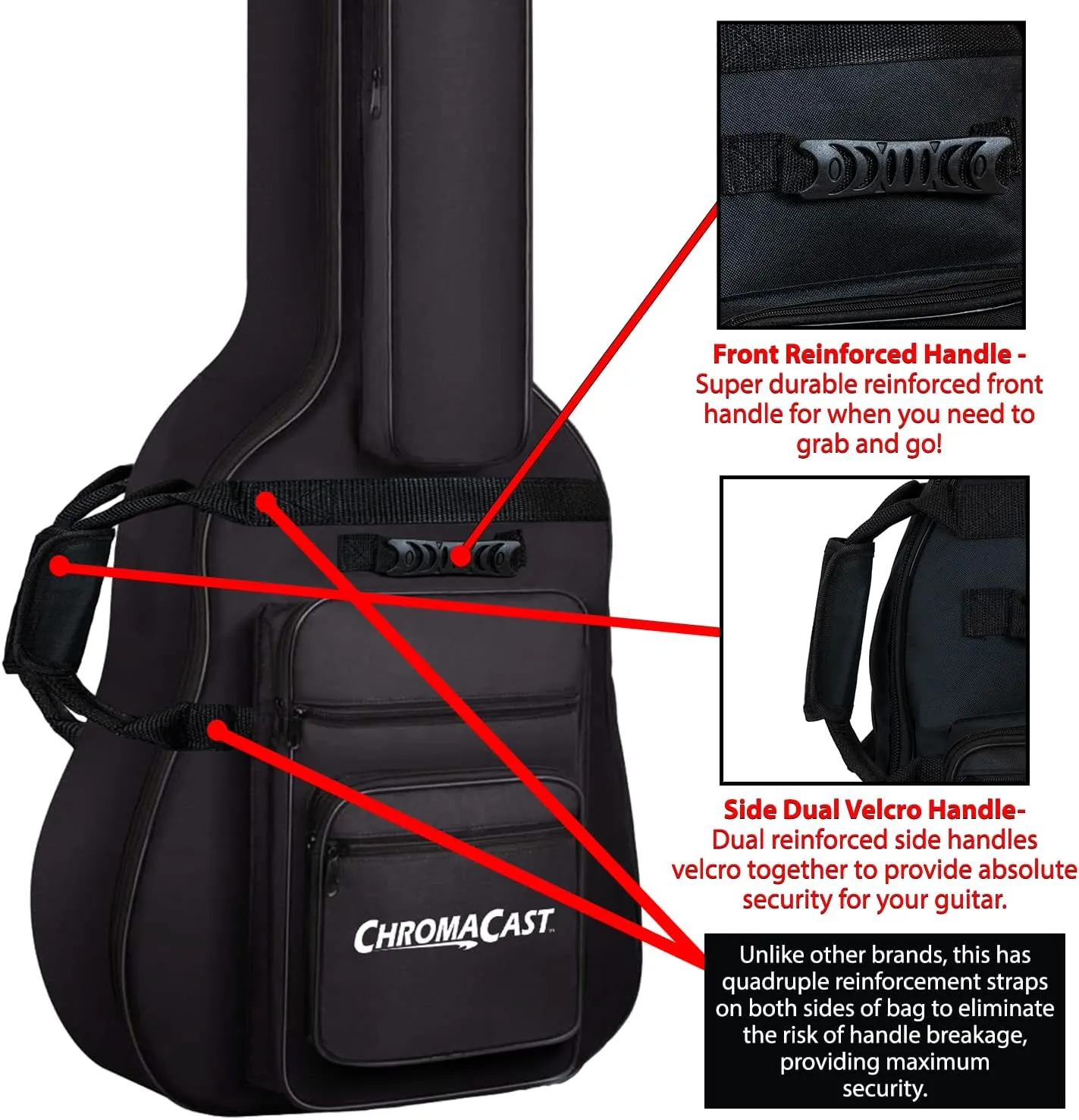 ChromaCast Guitar Padded Gig Bag