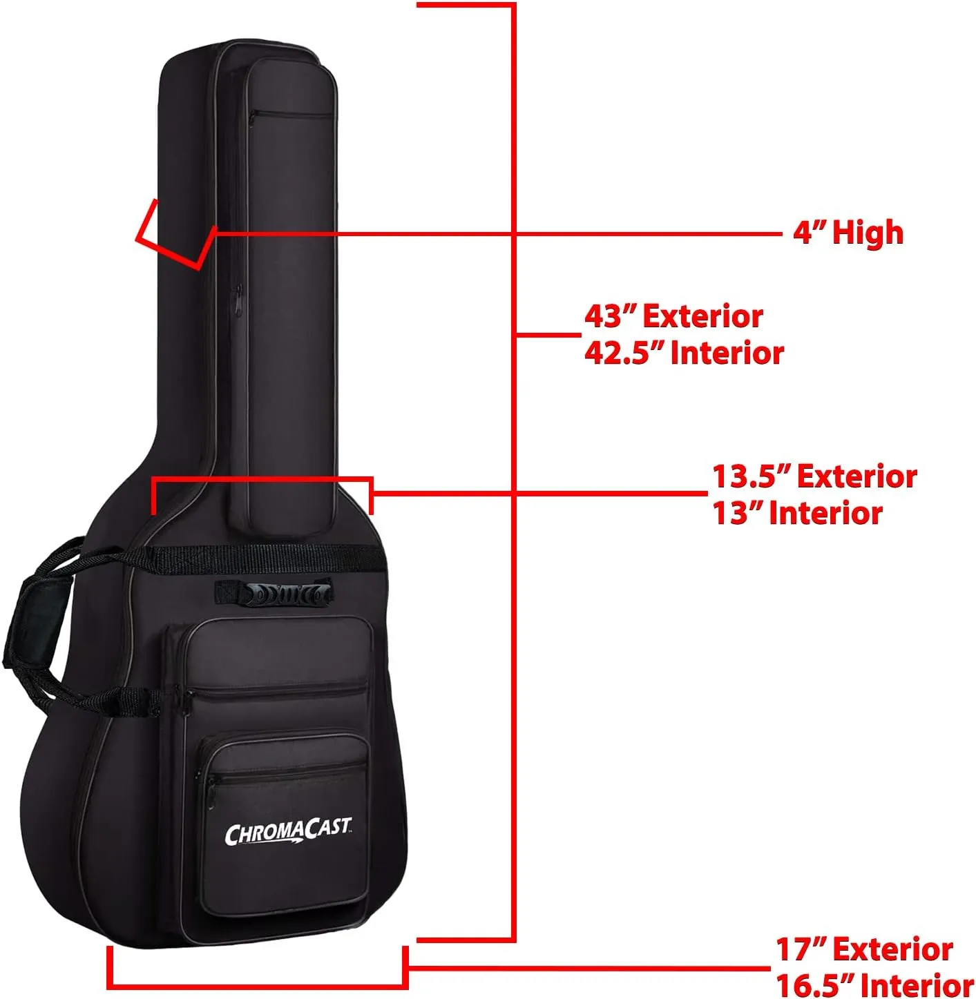 ChromaCast Guitar Padded Gig Bag