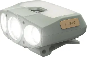 Claymore Capon 200H (Mint Gray) - Rechargeable Clip-On Cap Light, 1000 Lumens, Adjustable 180° Angle, Waterproof. Lasting Battery for Camping, Hiking, Fishing, Running.