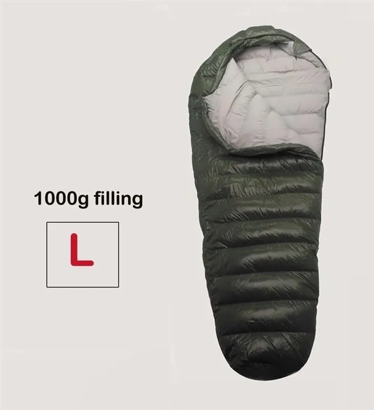 Cold Winter Sleeping Bag Down Sleeping Bag Winter Camping Sleeping Bag Double Layer