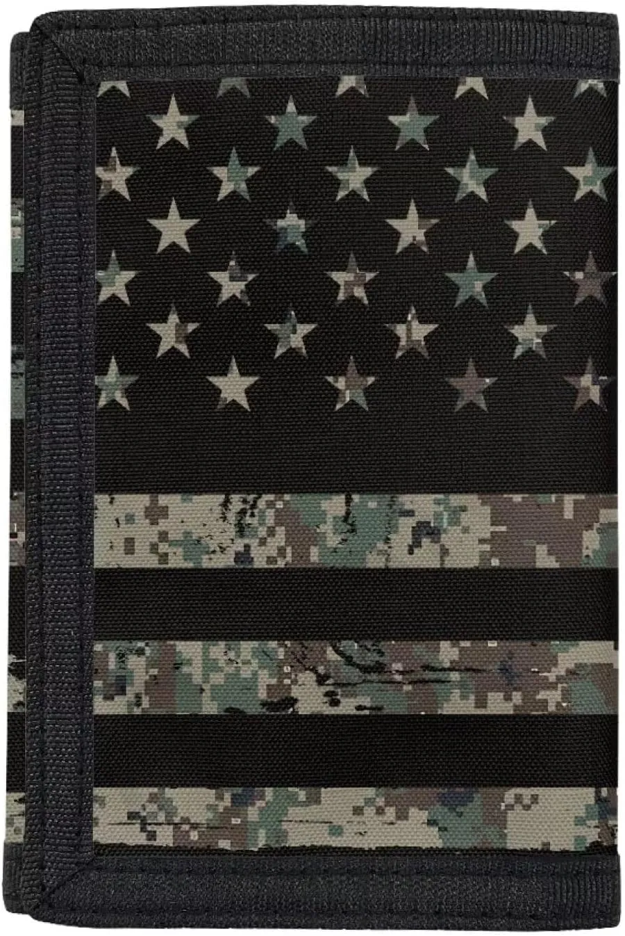 Coldinair American Flag Kids Wallets for Boys Camo Wallet for Kids Toddler Youth Ages 4-18 Trifold Coin Pocket and Card Holders, Novelty Wallet for Childrens, Camouflage Coin Bags, Green