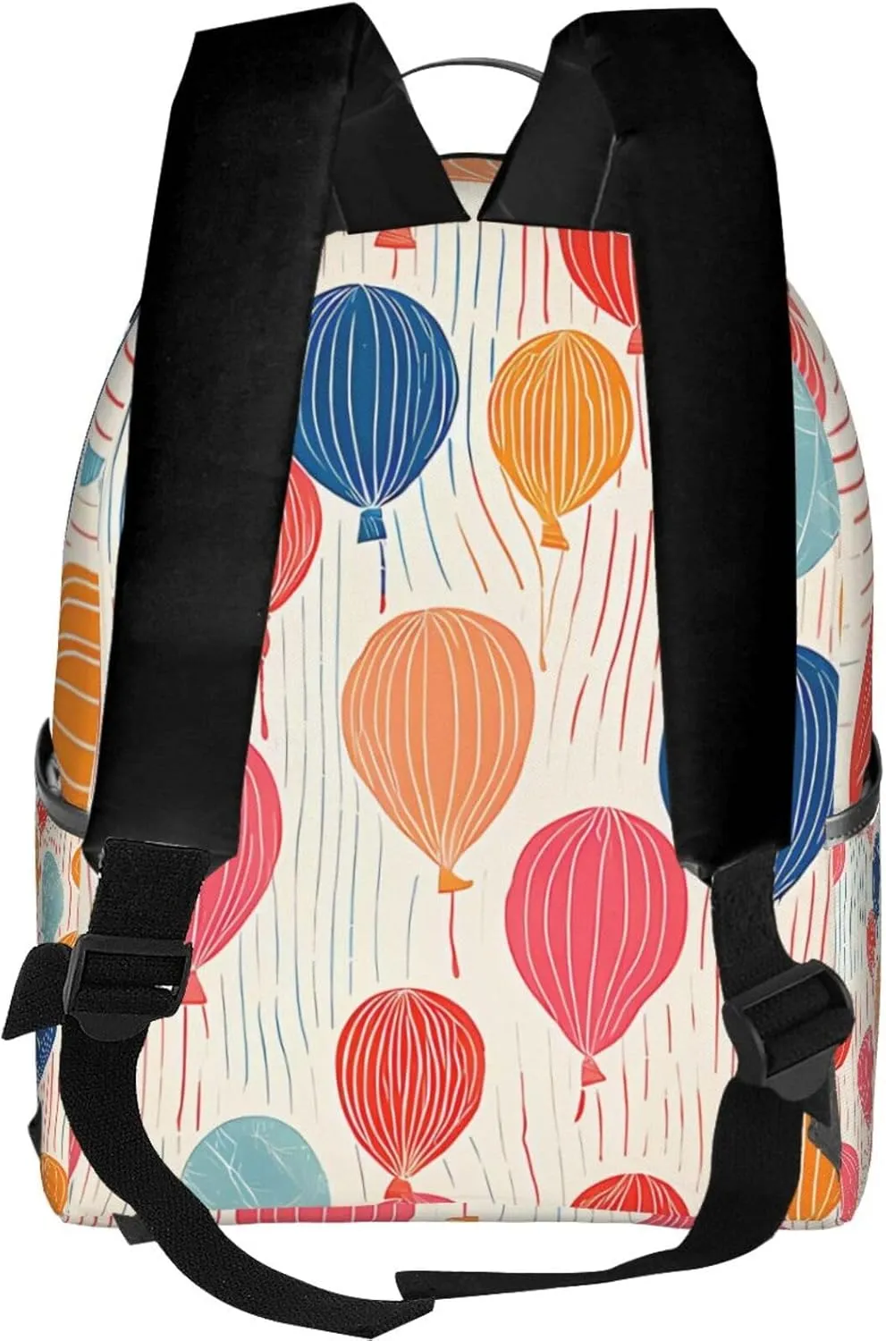 Coloured Balloon Backpack Lightweight Laptop Backpacks Casual Double Shoulder Backpack For Women Men Travel