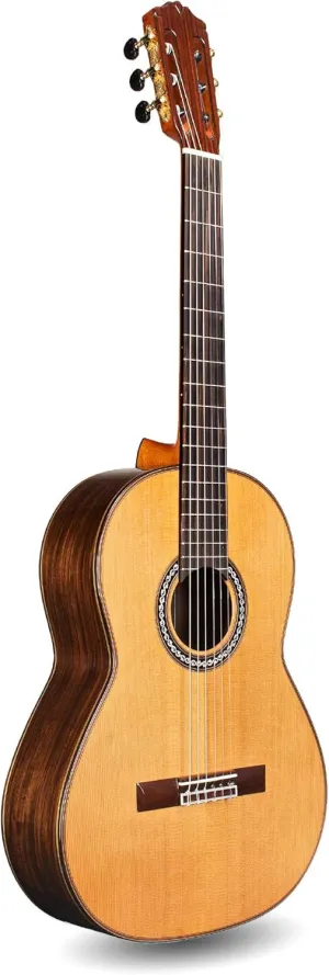 Cordoba C10 Parlor Small Body, All-Solid Woods, Acoustic Nylon String Guitar, Luthier Series, with Polyfoam Case