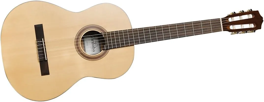 Cordoba CP100 Guitar Pack Classical Acoustic Nylon String Guitar, Protégé Series, with Standard Gig Bag