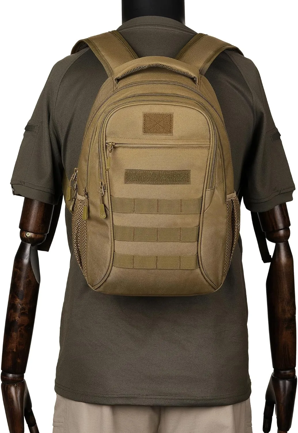 CREATOR Mini 12L Daypack Military MOLLE Tactical Backpack Rucksack Student School Traveling Camping Bag