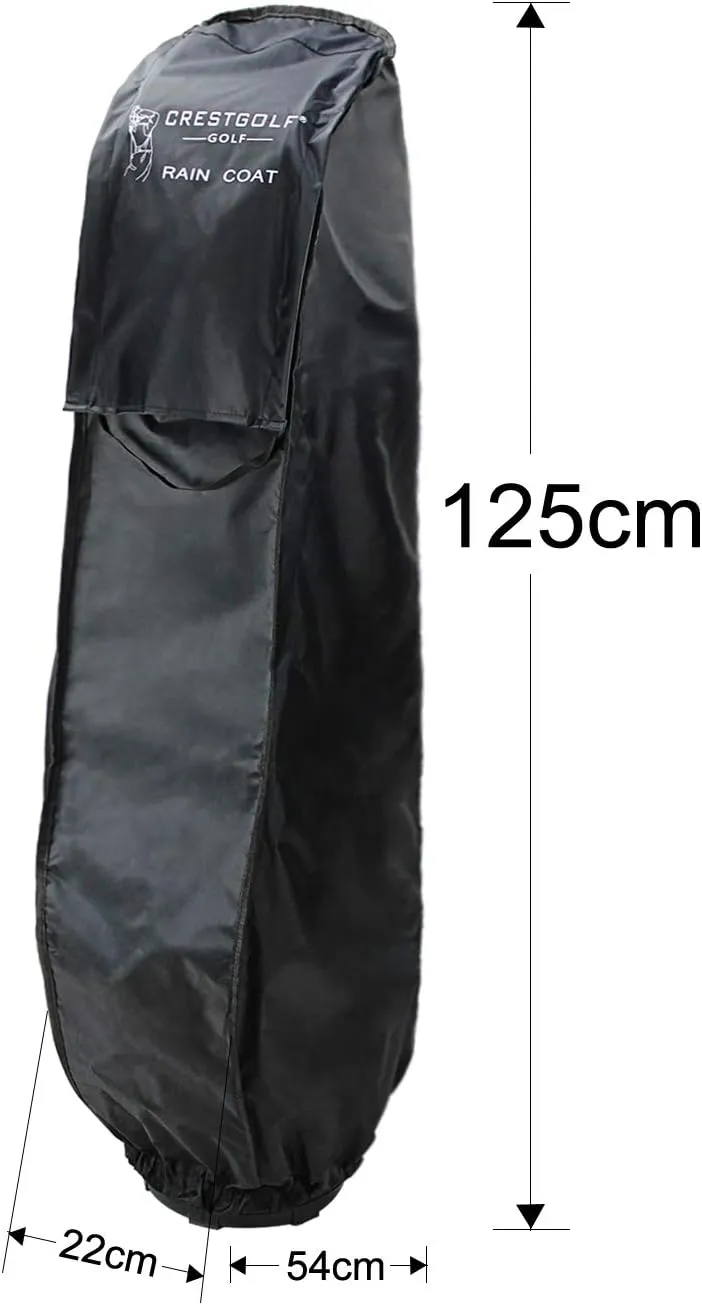 Crestgolf Golf Bag Cover Case Rain Cover Rain Coat for Golf Bag Anti-dust