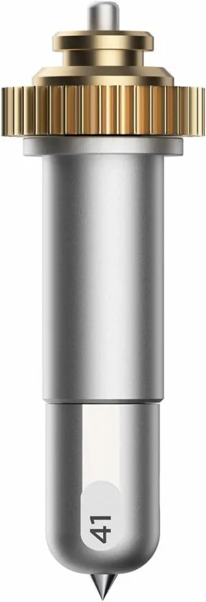 Cricut Engraving Tip   QuickSwap Housing, Premium Carbide Steel Engraving Tip, Inscribes Lasting Design on Glass, Metal & More, Compatible with Cricut Maker Cutting Machine, Silver