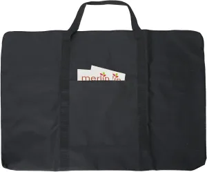 Cupohus Waterproof Art Portfolio Bag 25" x 37" for 24" x 36" Artworks with Outer Pockets and Handle, Student Carrying Storage Bag
