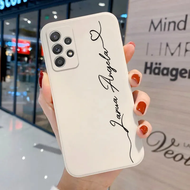 Custom Name Personalized Case For Samsung Galaxy