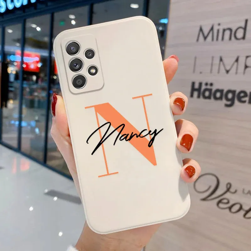 Custom Name Personalized Case For Samsung Galaxy